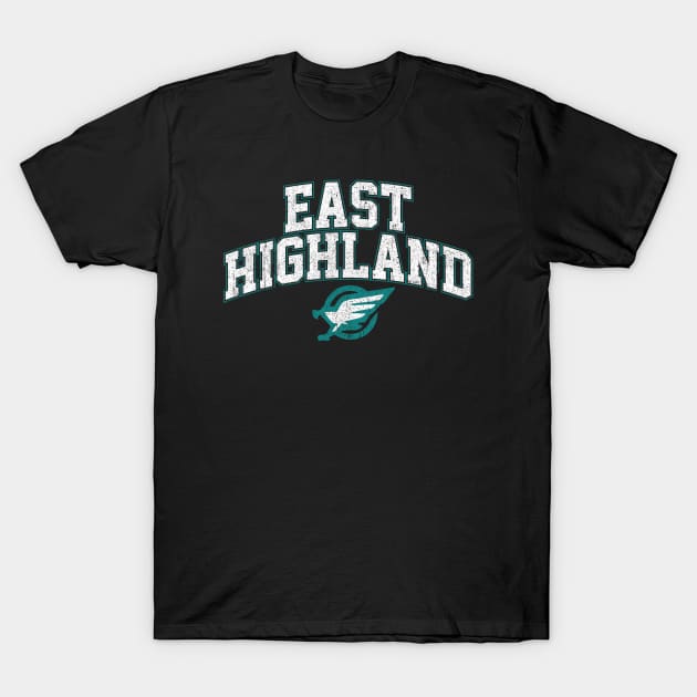 East Highland High School T-Shirt by huckblade